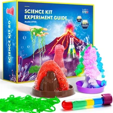 80+ Science Experiment Kit for Kids Ages 8+, Birthday Gift Ideas for Kids, STEM 