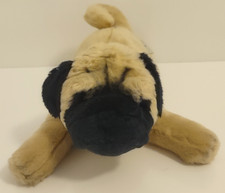 Yomiko Classics Pug Dog Plush Brown Tan Black 12" Russ Stuffed Animal Puppy