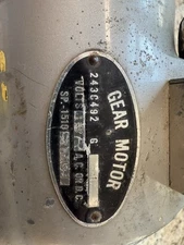 0243C0492 General Electric/GE  Breaker Elevating Motor 125 VDC/VAC magneblast