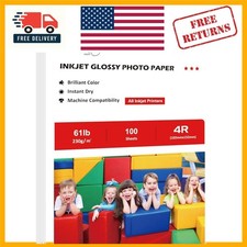 Koala Heavyweight High Glossy 4x6 Photo Paper - 100 Sheets for Inkjet Printing
