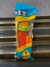 Pez Teenage Mutant Ninja Turtles-Michelangelo/ Angry/ Red Stem /Slovenia/ MIB