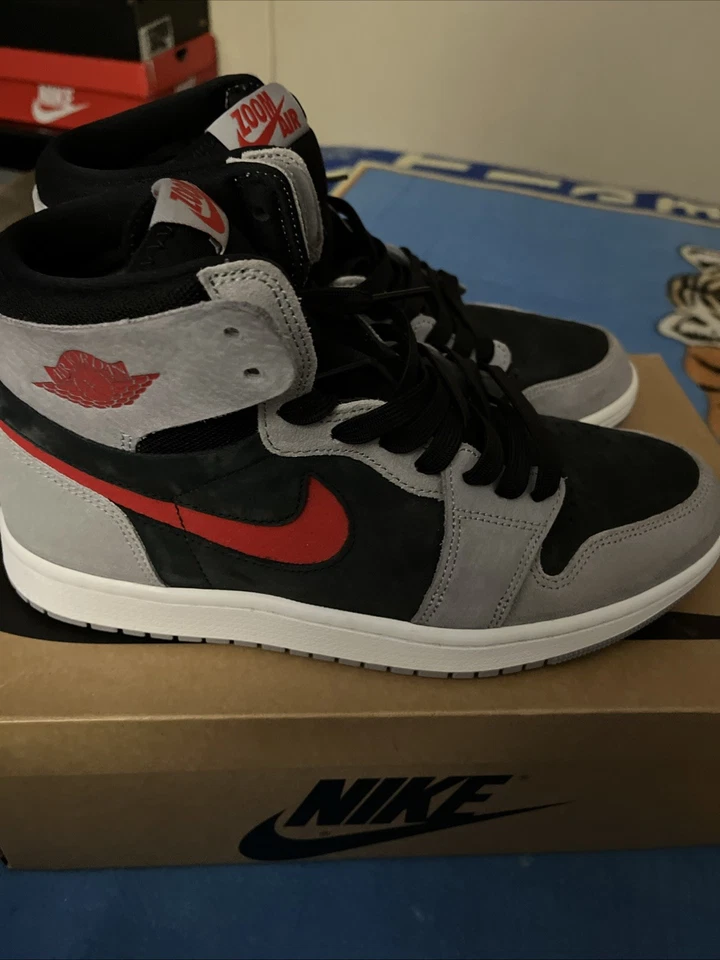 Air Jordan 1 Zoom Comfort Alto Usado Talla 8.5 Buen Estado Sin Star Los�� Foto 4 de 4