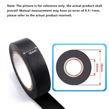 PVC Electrical Tape Insulation Tape for Wire Harness Cable Wrapping Management