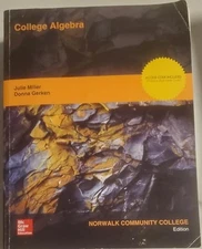 College Algebra Norwalk Commun - VERY GOOD