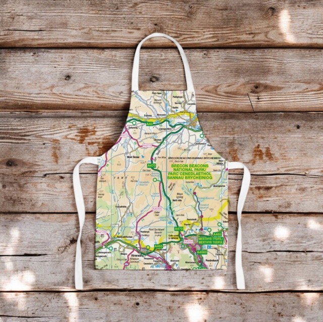 The OS Map Kids Apron - Brecon Beacons National Park (General merchandise)