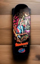 SANTA CRUZ WINKOWSKI TRASH PANDA BLACKLIGHT SKATEBOARD DECK 10.34" x 30.54"