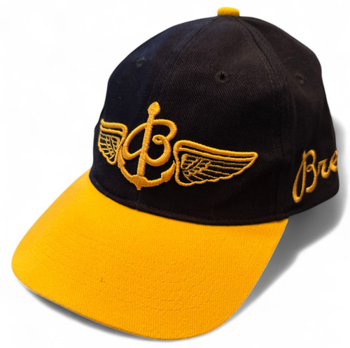 Casquette Vintage Baseball Victoria – Bleu Marine, Taille Unique, Réglable