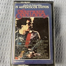 RARE 84 Santana Serie De Coleccion 15 Autenticos Exitos Cassette Spanish Music