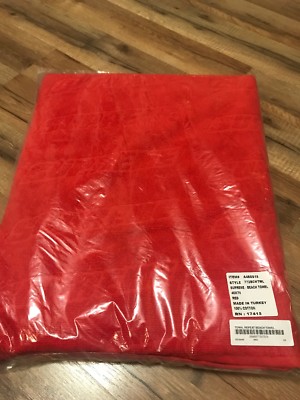 Supreme Debossed Logo Beach Towel Red SS18A48 Tonal Repeat SS18