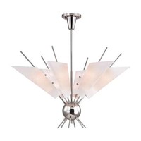 Hudson Valley Lighting 8066-pn Cooper 12 Light 32w Led Chandelier W/glassshades on sale Hudson Valley Lighting 8066-pn Cooper 12 Light 32w Led Chandelier W/glassshades on sale