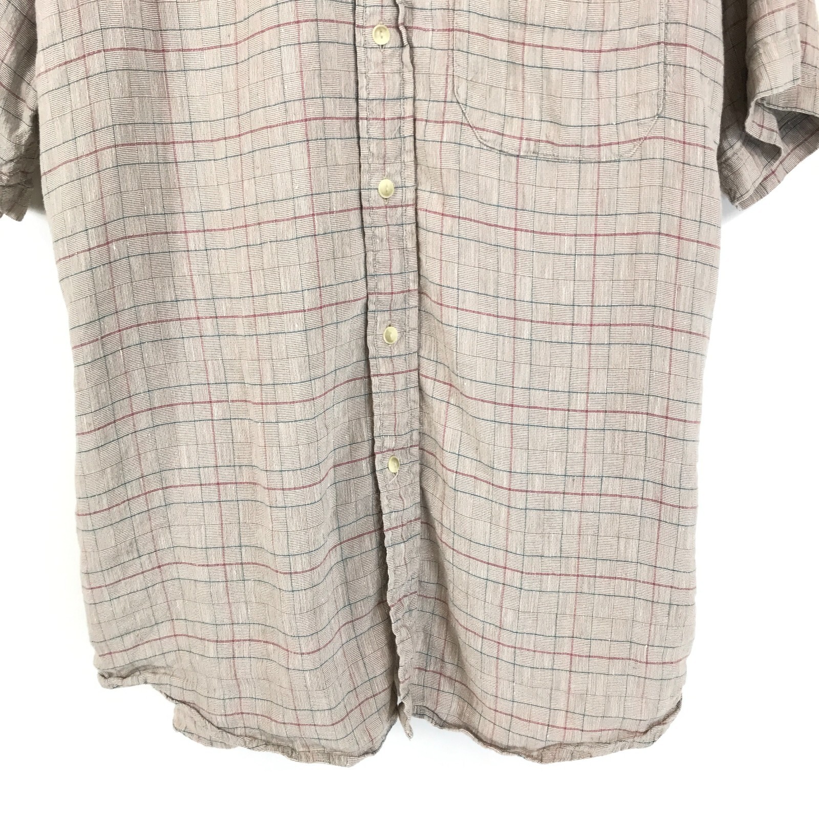 Pendleton Linen Blend Button Down Shirt Men's Lar… - image 2
