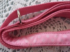 pink Polka Dot Dog Leash 6' Good2Go lead