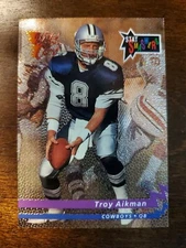 1993 Wild Card Troy Aikman STAT SMASHER card #CSS-79