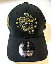 Jacksonville Jumbo Shrimp MILB NE 2024 Armed Forces Day Flex~Fit Hat