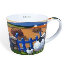 Thomas Joseph Mug, On Ewer Bike, Sheep Mug, Bone China, 325ml