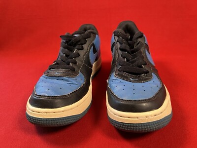スニーカー NIKE AIR FORCE 1 GS  7Y 596728-041 Size 5 (GS) - Nike Air Force 1 Low Star Blue - 596728-041 for sale