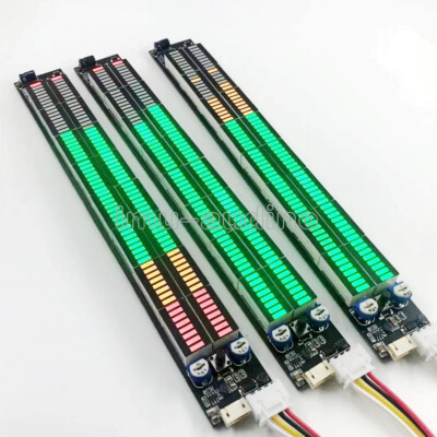 Stereo Music Spectrum LED Light Audio Level Indicator Amplifier VU Meter