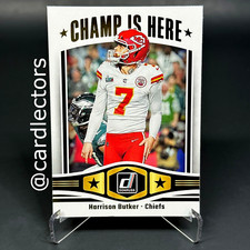 2023 Panini Donruss Football HARRISON BUTKER Champ is Here #CIH-9 Insert CHIEFS