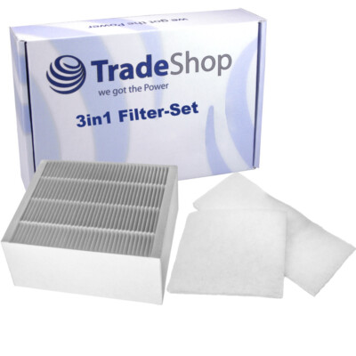 Filter-Set (1x Pollen-, 1x Zuluft-, 1x Abluftfilter) ersetzt Vallox 2505