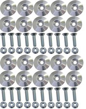 Body Washers 1in with Flush Head Bolts Mill Recessed 1" 20 pack