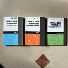 LUONGO PAOLONE SCIENZA DELLE COSTRUZIONI INGEGNERIA OPERA COMPLETA 