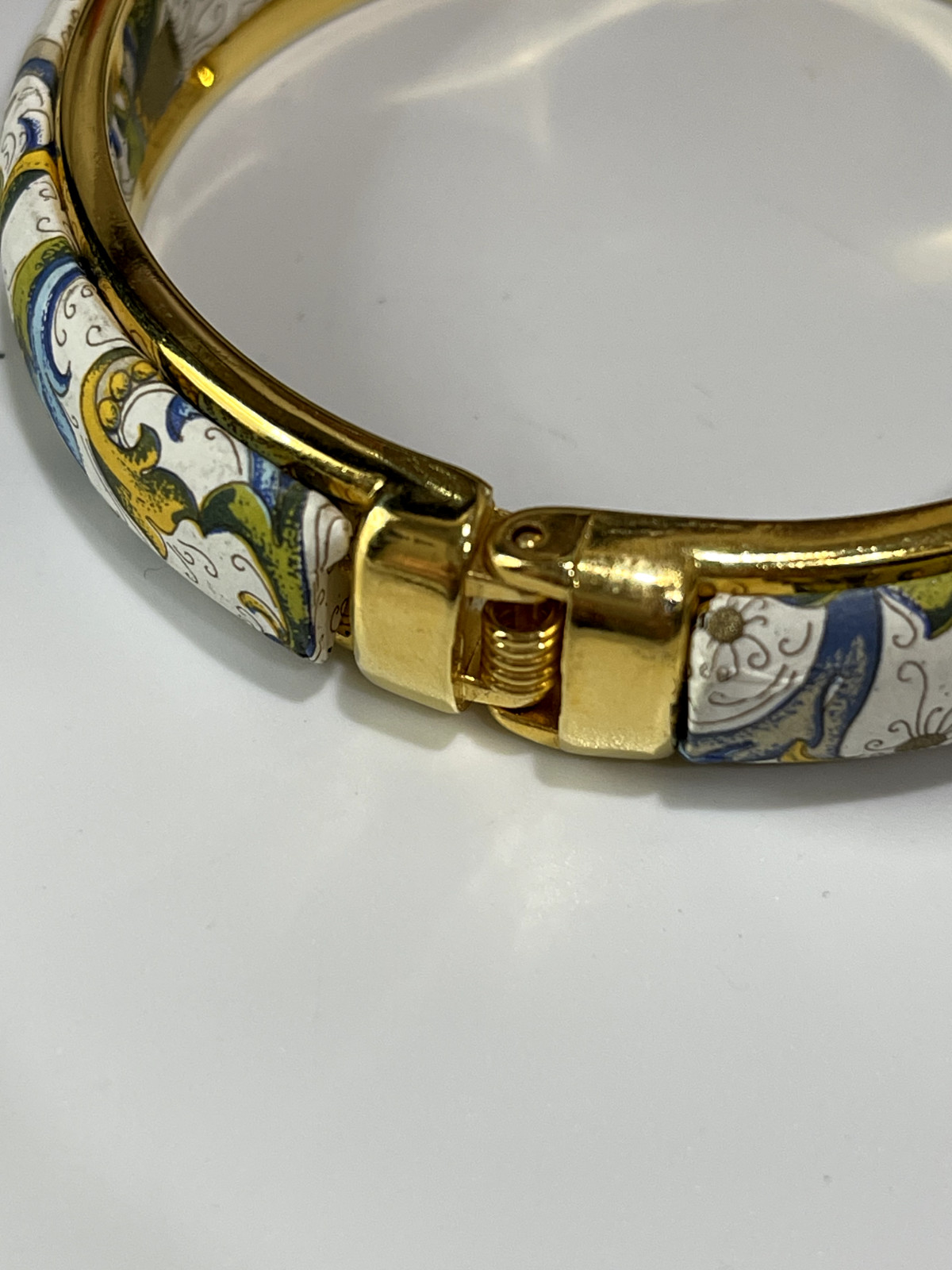 2 Gold-Plated Simulated Diamond / Ruby / Emerald … - image 6