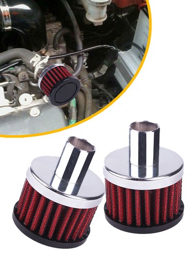 2x Kit de herramientas de filtro de aire frío rojo para automóvil admisión interior automático accesorios universales - Imagen 8 de 11