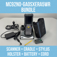 Zebra Motorola Symbol Barcode Scanner MC92N0-GA0SXERA5WR Windows Embedded 6.5