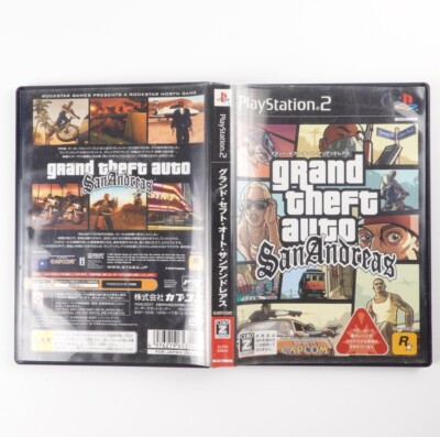 Grand Theft Auto: San Andreas Sony PlayStation 2 PS2 Japan Import
