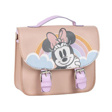 BORSA PASSEGGIO MINNIE DISNEY MODELLO A CARTELLA CON TRACOLLA REGOLABILE - 4949