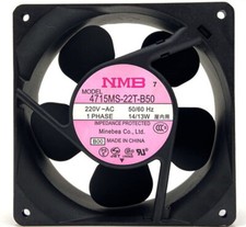 NMB 4715MS-22T-B50 220V 14/13W 12CM 12038 AC Cabinet Cooling Fan