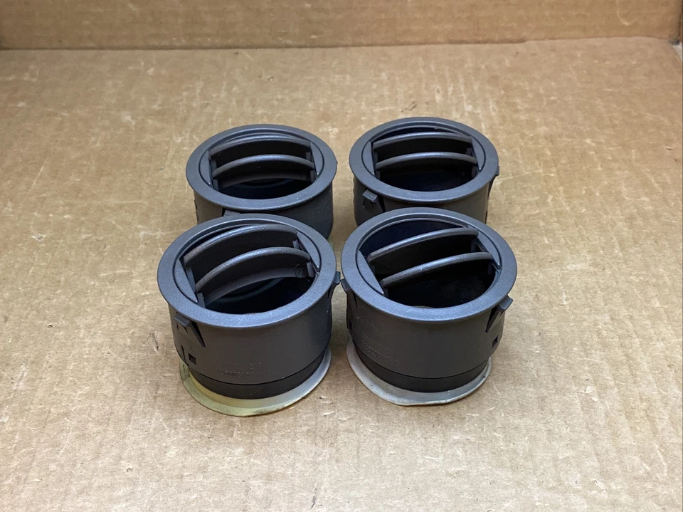 2006-2010 Jeep Commander A/C Heat Dash Air Vents Insert Set of 4 OEM J3 Khaki Foto 3 de 4