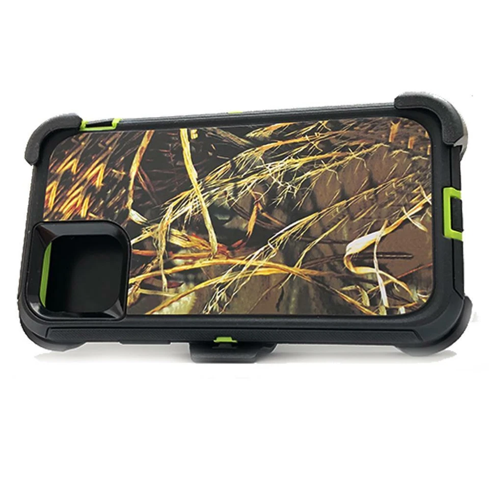 Funda Carcasa Árbol Real Camuflada Para Apple iPhone 11 11 Pro Max con Funda Clip para Cinturón Foto 4 de 4