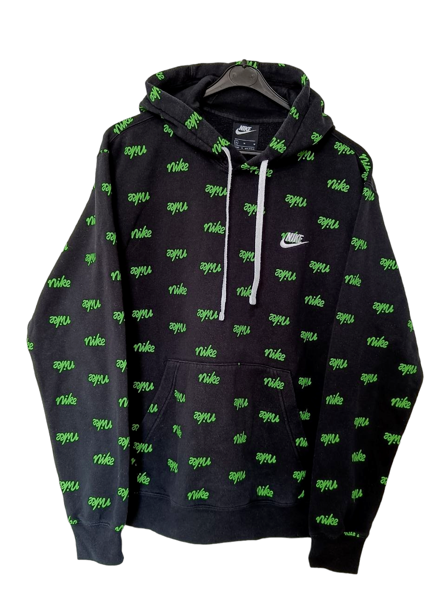 NIKE Herren Hoodie M AOP All over Print Kapuzenpullover Fleece
