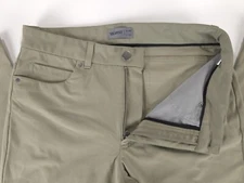 VRST Commuter Chino Beige Performance Stretch Athletic Pants Mens 30x32 (30x30)