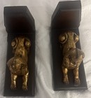 Pair Of Gold Sphinx On Brown Base Heavy Bookends Books A Million — photo 1