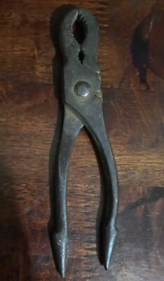 Vintage Antique Elliot Lucas ELECT Cannock England Gas Pliers Tool 6'' Long