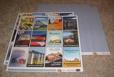 Carta Bella 12x12 Double Sided Scrapbook Papers(4) ~ All Aboard....Journaling