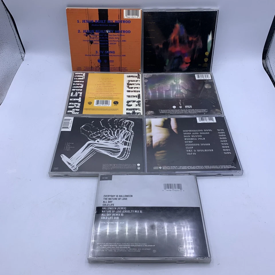 MINISTRY 7 CD LOT: Twitch, Jesus Built My Hotrod, Psalm 69, Mind Is A Terrible - Image 2 of 4