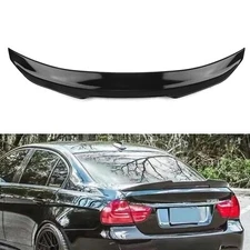 Car Rear Trunk Spoiler Splitter Kit For BMW E90 3 Series 2006-2011 PSM style 4DR