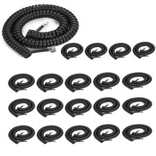 Phone Cord Landline8Ft Uncoiled / 1.4Ft Coiled Landline Phone Handset Cable R...