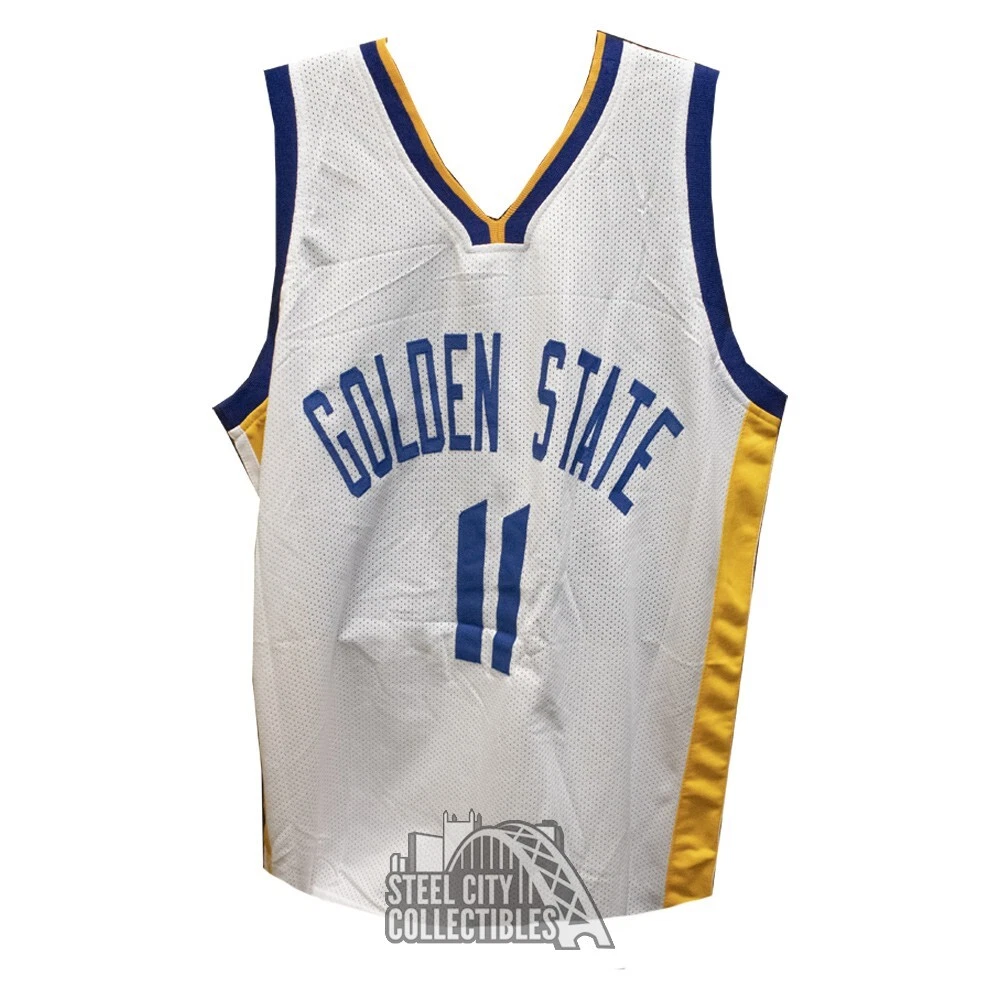 Klay Thompson Autographed Golden State Custom Basketball Jersey