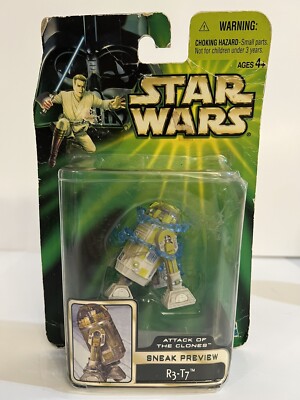 Star Wars Power of The Jedi R3-T7 Attack of The Clones Sneak Preview Figure