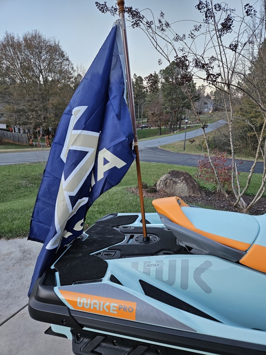 Seadoo Flag & Umbrella Rear Flush Mount RXPX RXTX GTX FISH WAKE