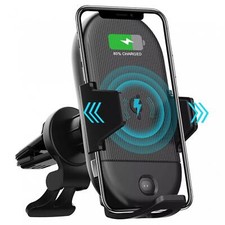 CAR WIRELESS CHARGER MOUNT AIR VENT HOLDER FAST CHARGE CRADLE DOCK for PHONES