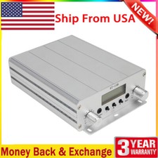 76MHz-113MHz 15W FM Broadcast Transmitter Stereo PLL FM Radio Broadcast Station