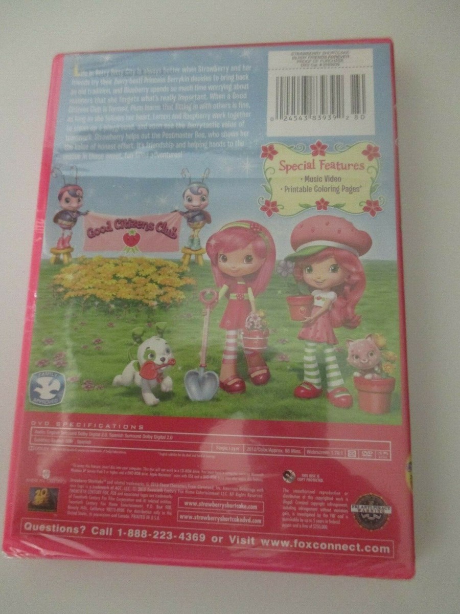 Lot of 5 Strawberry Shortcake DVD's All New and Sealed | eBay