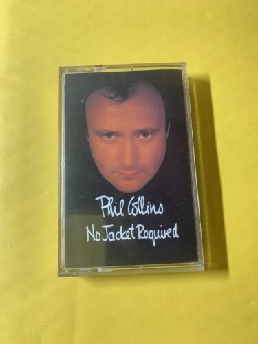 Phil Collins - No Jacket Required 1985 WEA Records Cassette  Pre-owned - Picture 1 of 3