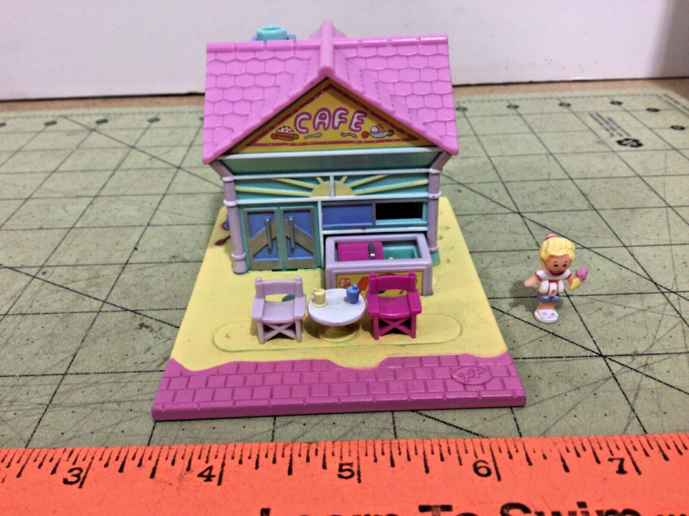 Vintage Polly Pocket Beach Cafe by Bluebird as-is
