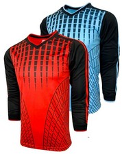 Just 4 Kicks Padded Goalkeeper Jersey - "Rain Style" Long Sleeve Keeper Shirt